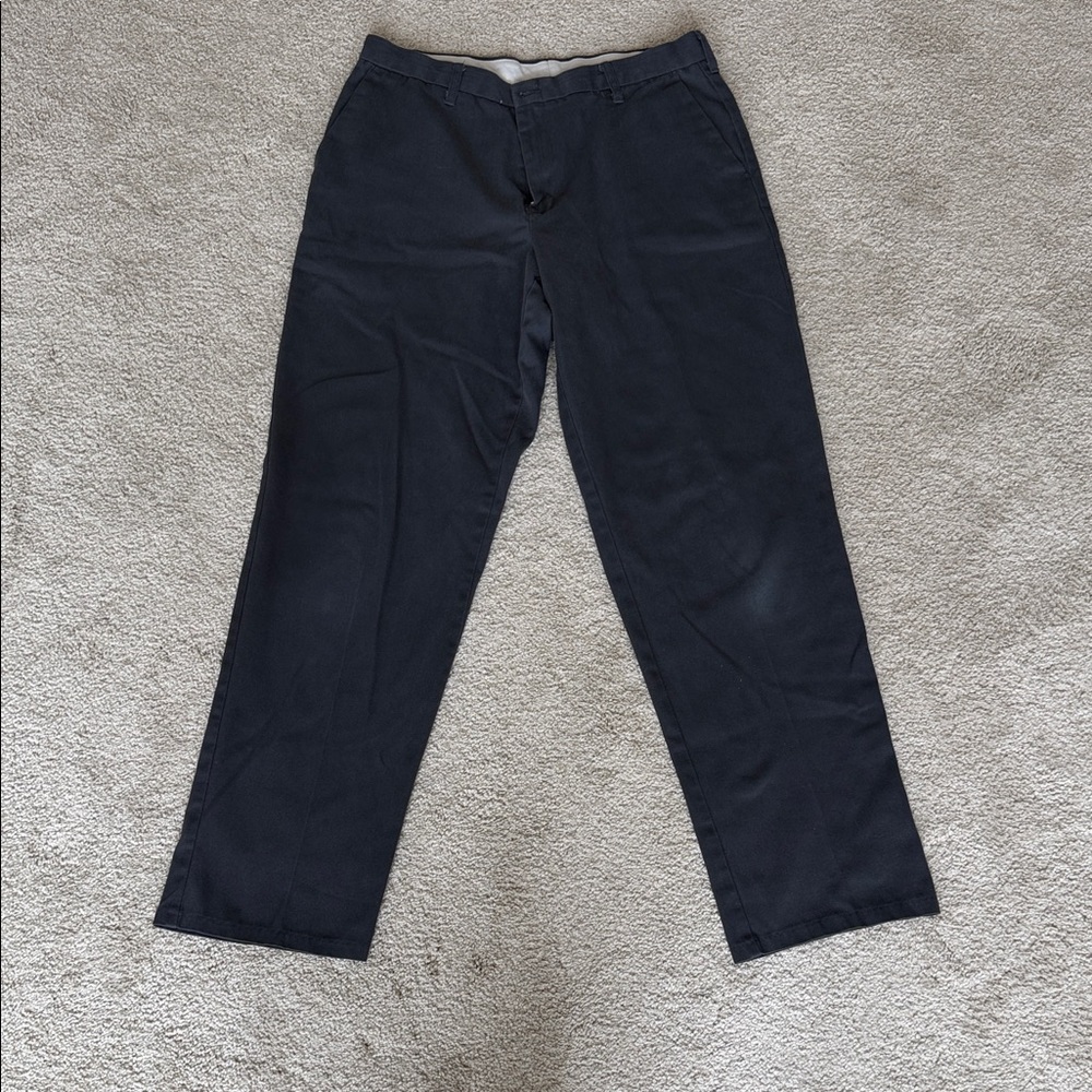 Men's Charcoal Chino Pants - Classic Straight Fit